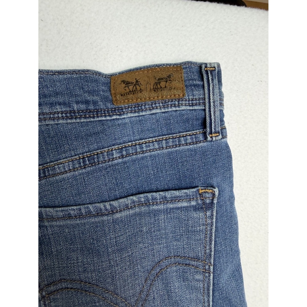 Levis 512 Bootcut Jeans Womens 8 Medium Wash Perfectly Slimming Blue Denim - Picture 15 of 16